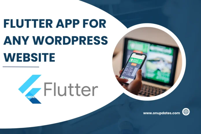 flutter app for any wordpress